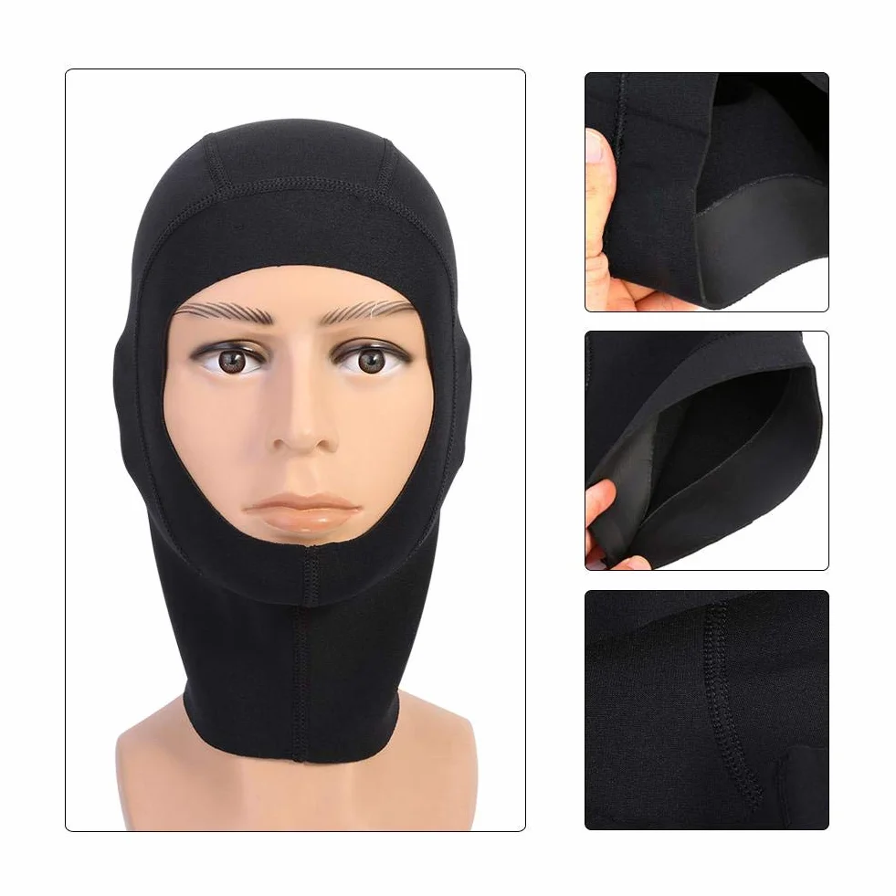 VIFER Cappuccio Muta Sub 1mm/3mm Neoprene Unisex Adults Immersioni Subacquee Surf Kayak