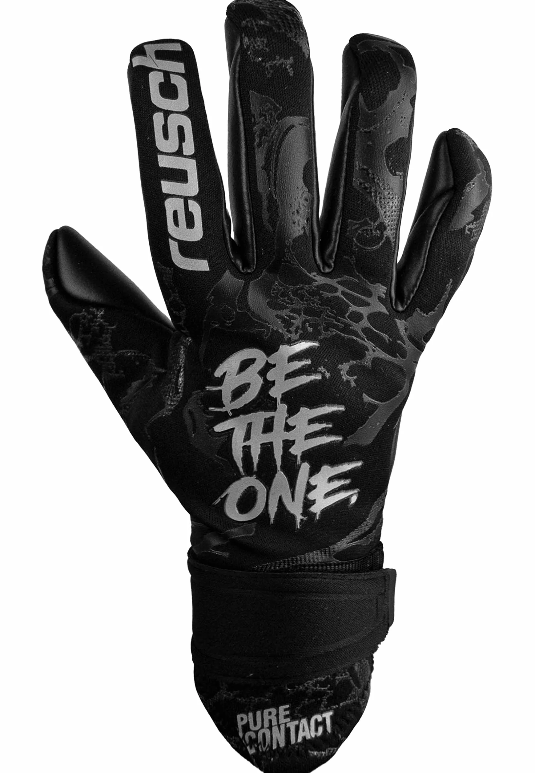 Reusch Pure Contact Infinity Junior Guanti da portiere aderenti traspiranti calcio bambini ragazzi erba sintetica