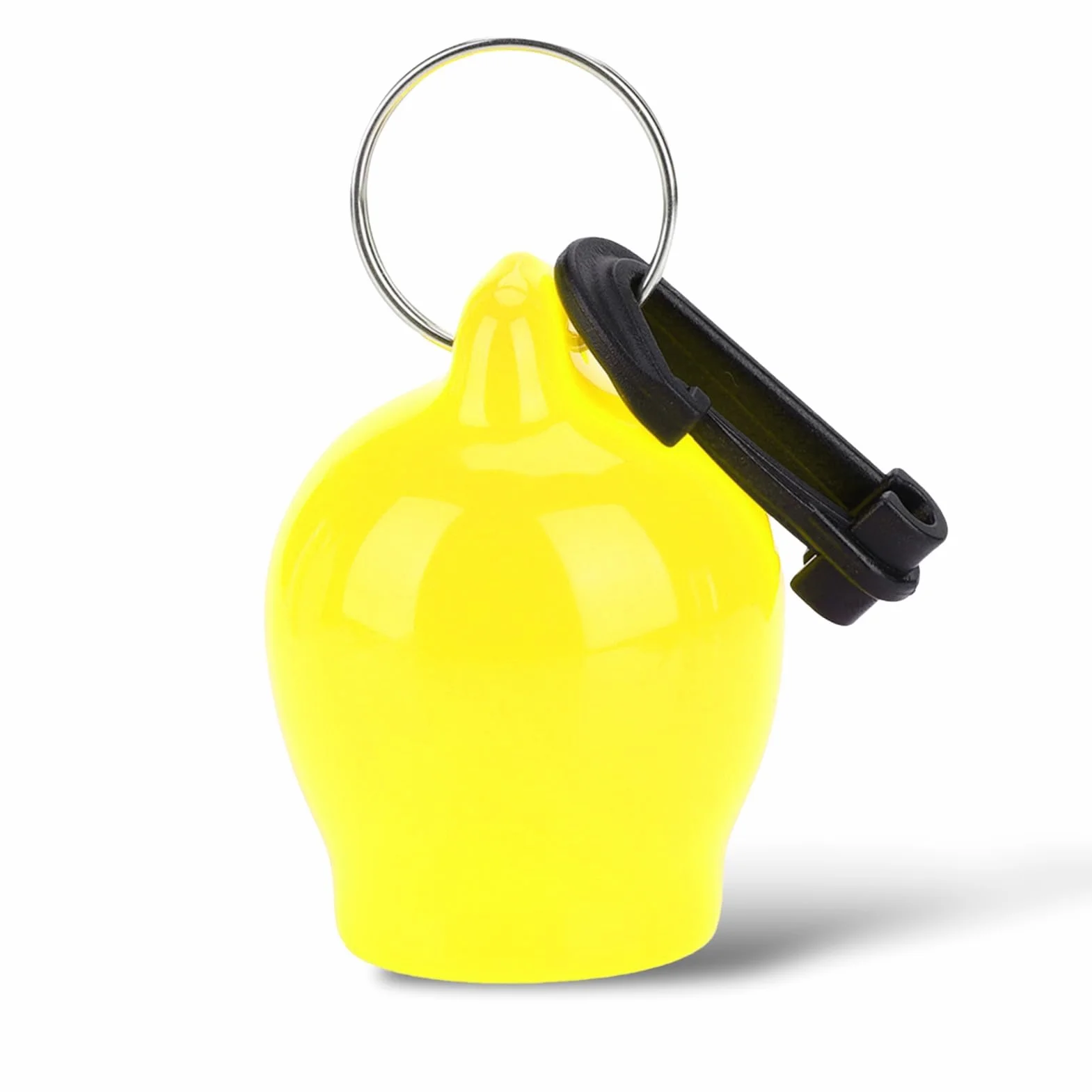 Agatige Boccaglio Silicone Snorkeling Regolatore con Gancio Carabiner Accessori Immersioni Giallo