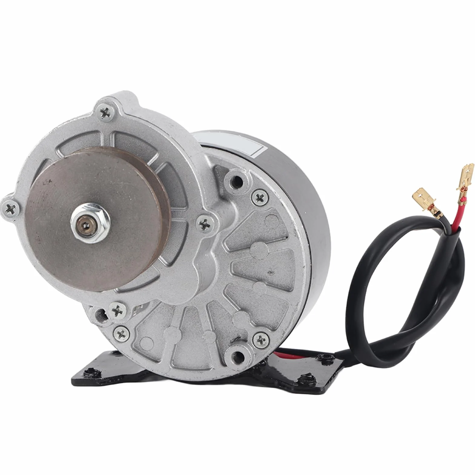 Motore Elettrico per Bicicletta, 12V 250W Motore Elettrico di Riduzione Puleggia Motore Elettrico per Scooter Elettrico