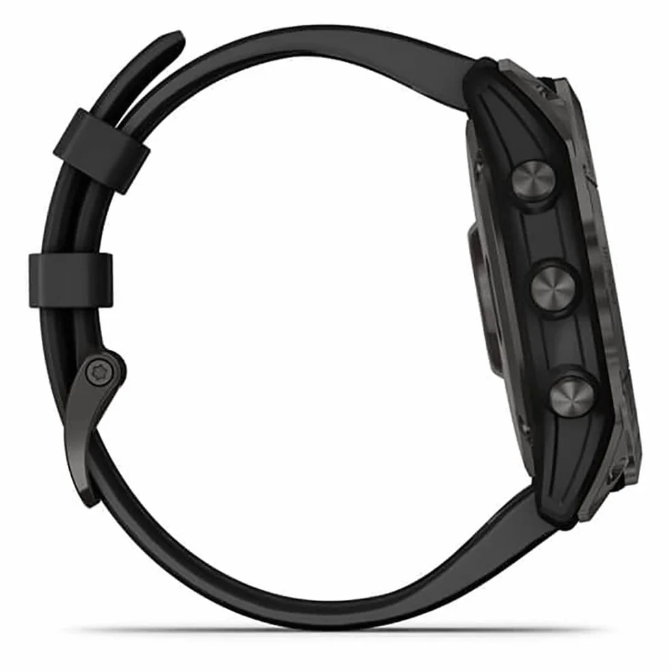 Garmin Fenix 7X Sapphire Solar Grigio Carbonio DLC Titanio Rinnovato