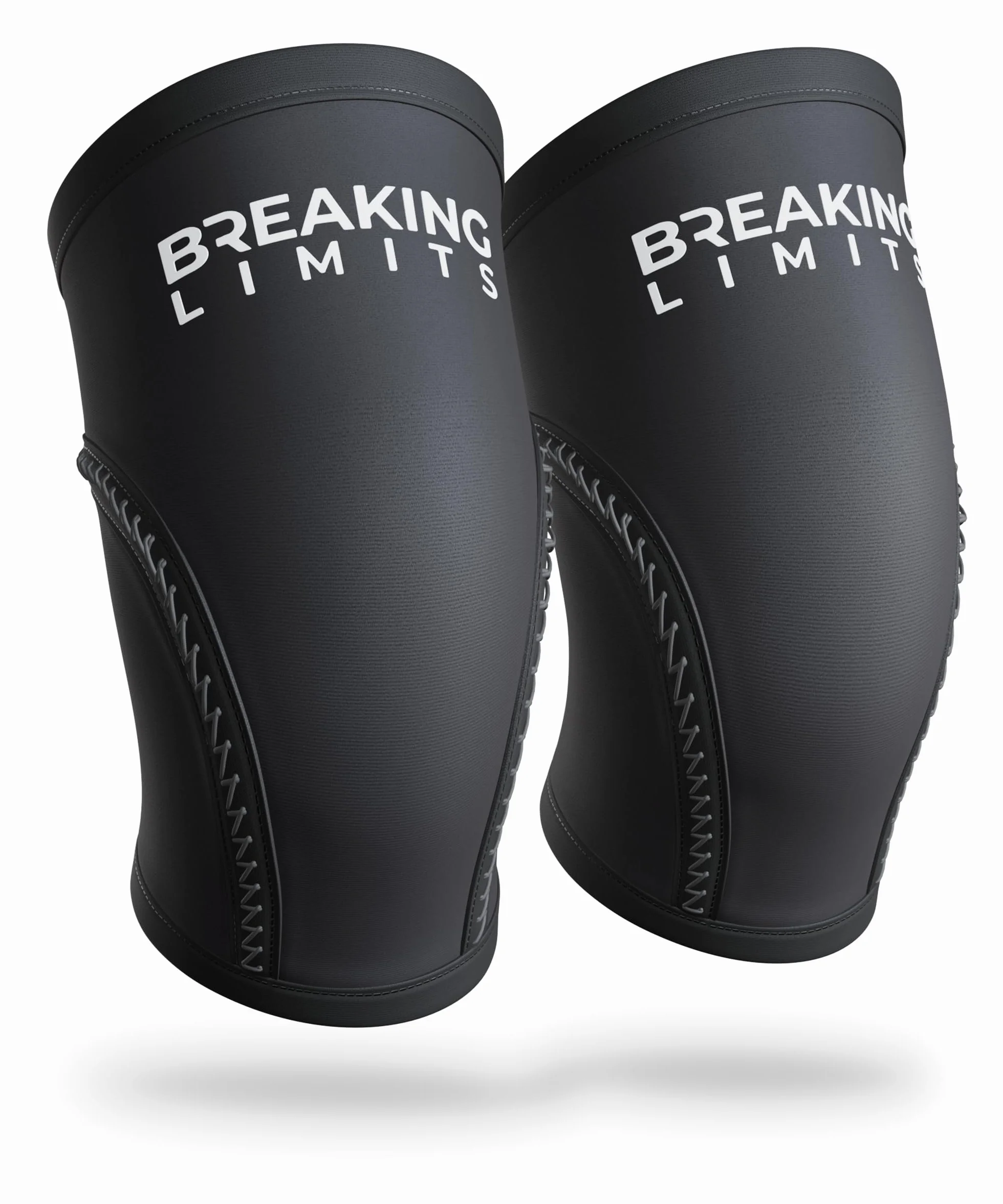 Ginocchiera Powerlifting Neoprene 7 mm M - Ginocchiere Palestra a Compressione per Allenamento Pesi Crossfit Squat
