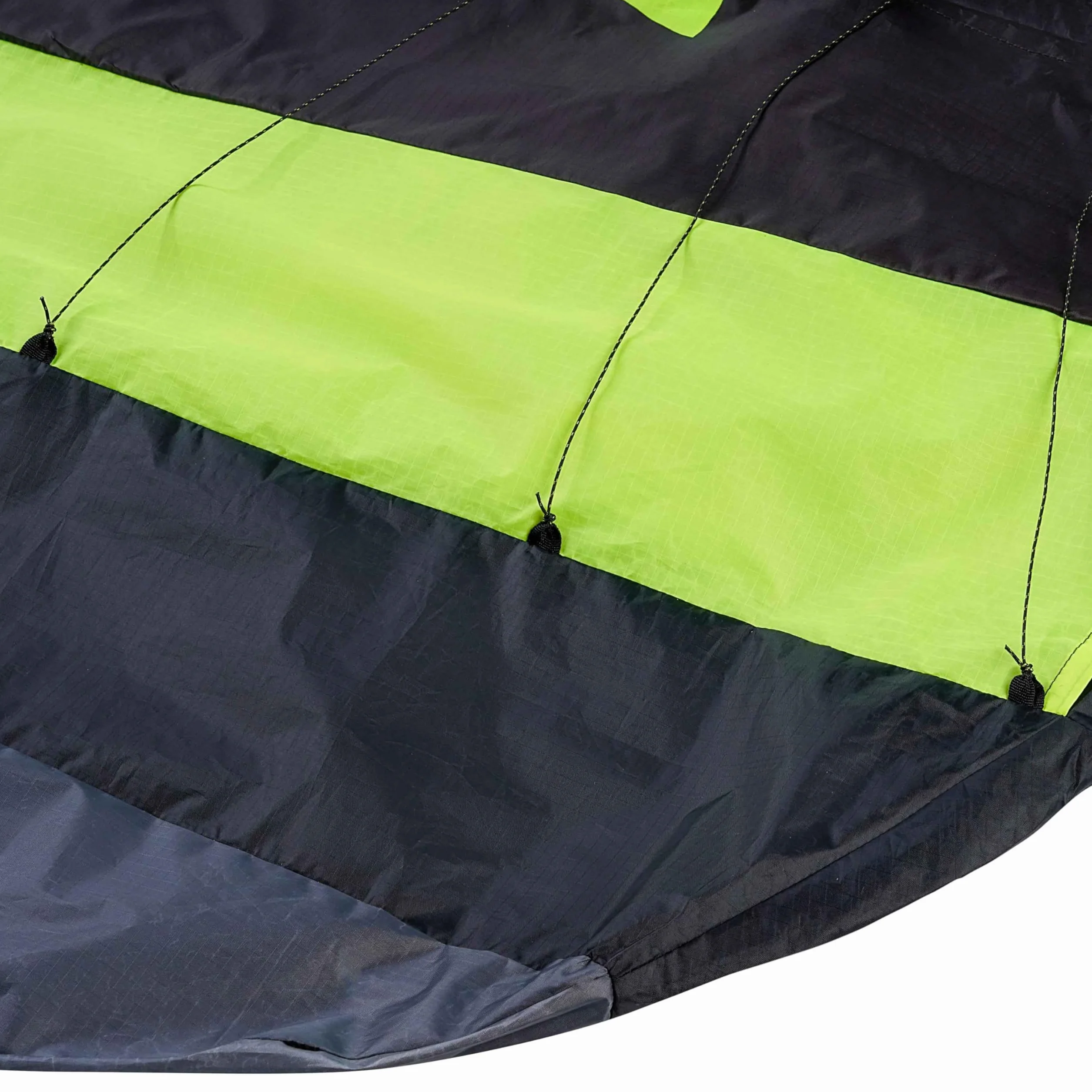 Wolkenstürmer Paraflex Trainer 3.1 azione kite neon green tappetino di governo 3 linee trainer mountainboarding
