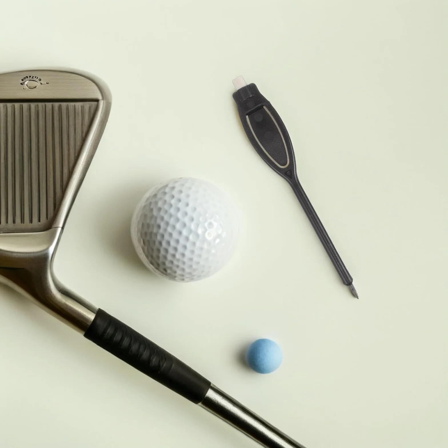 KALLORY Matite da Golf Set 20 Pezzi in Plastica Nera con Gomma e Clip