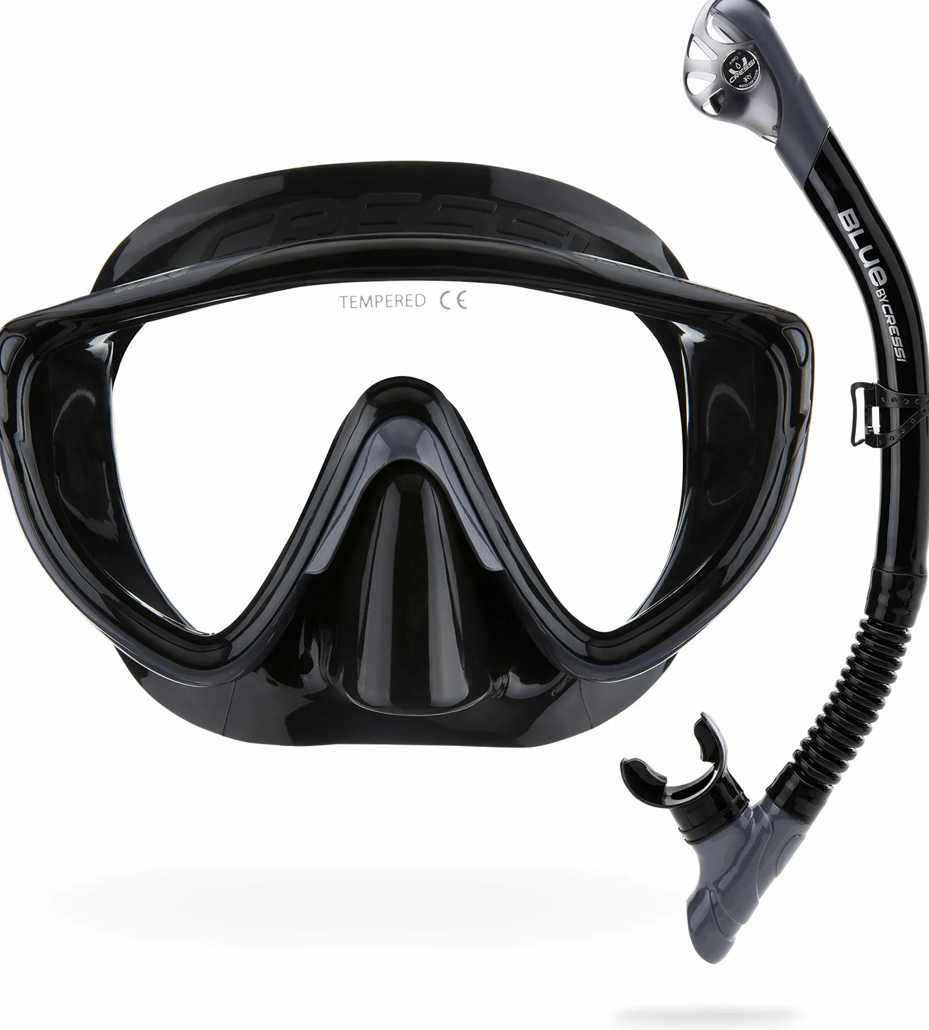 CRESSI Tino & Scilla Combo Set Snorkeling Maschera Snorkel Taglia Unica Adulti