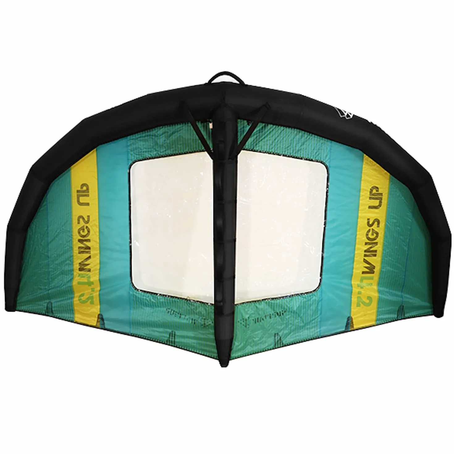 WATTSUP - Ala Wing WingsUP 4,2 m - PB-WWNG42 - Ala di trazione in nylon resistente con attacco in velcro facile - Ideale per Wing Foil, Wing Snow, Wing Skate, Wing Sup - Borsa & Leash Incluso