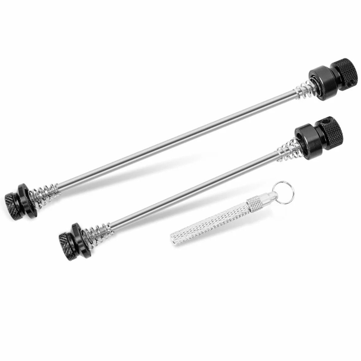 Sgancio rapido antifurto per biciclette MTB da corsa asse universale alluminio 155mm 115mm IPX5