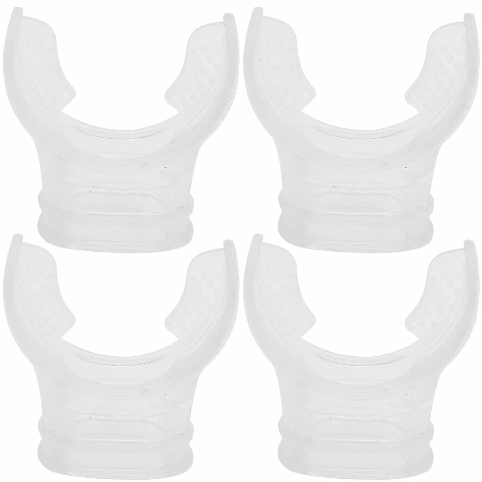 Boccaglio da immersione 4 pezzi, regolatore in silicone per snorkeling professionale