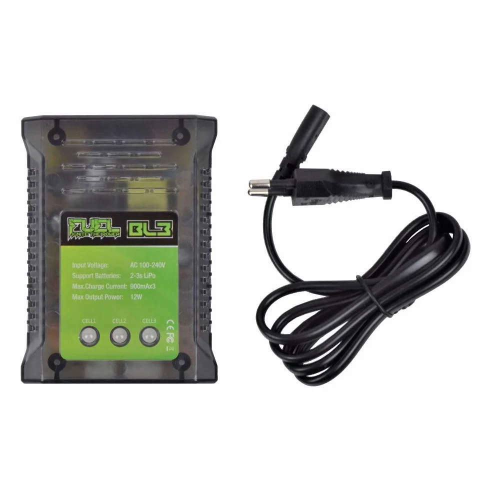 FUEL Carica Batterie Bilanciatore Universale Fucile Softair LI-PO 7.4V 11.1V RC