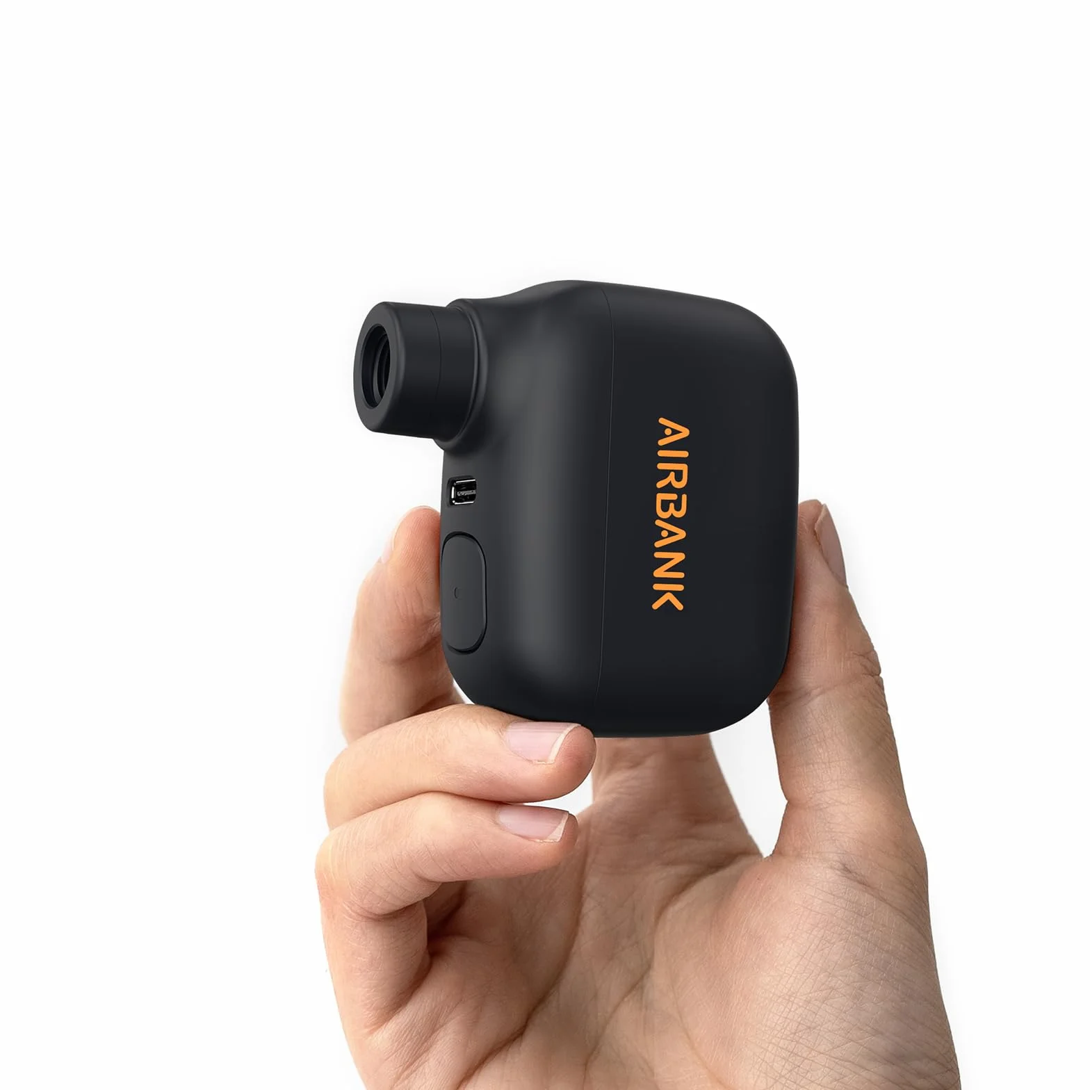 AIRBANK Mini Pompa per Bici Pocket SE, Pompa ad Aria Portatile 100 PSI per Bicicletta Elettrica con Batteria Ricaricabile