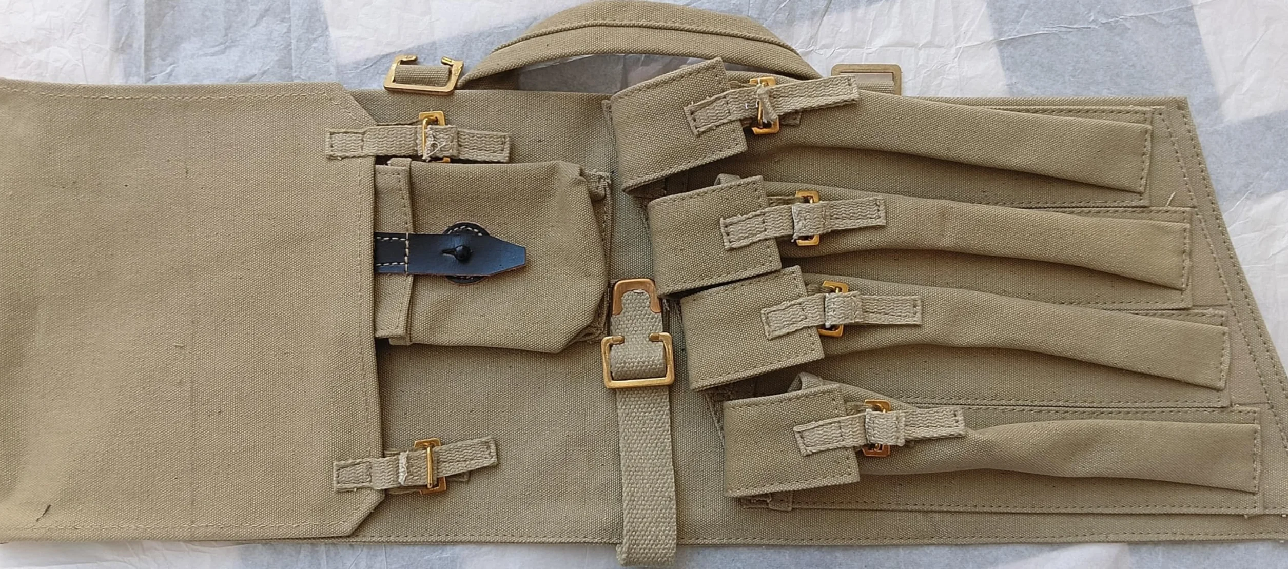 Sten Gun British WWII Paratrooper Bag Carry Case - Reproduction