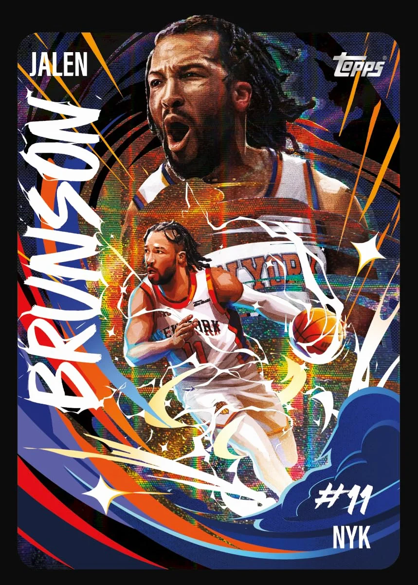 Topps Chrome 2025-26 Pallacanestro Value Box 7 confezioni