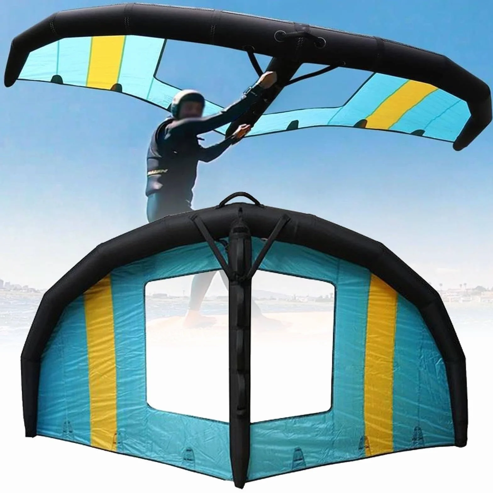 Tavola da Surf Gonfiabile per Windsurf e Wing Surf 5m³