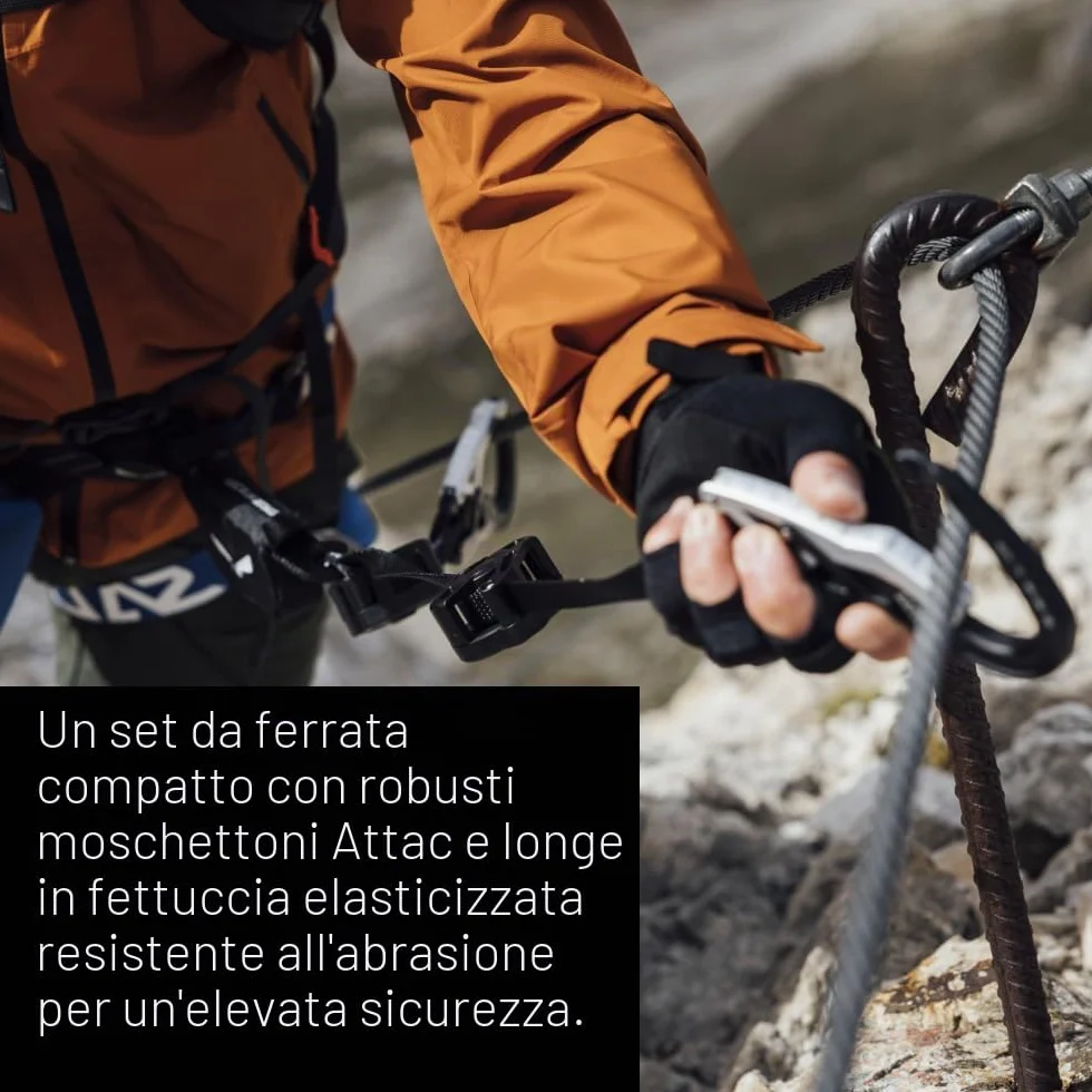 Salewa Kit Via Ferrata Attac Evo Toxo 3.0