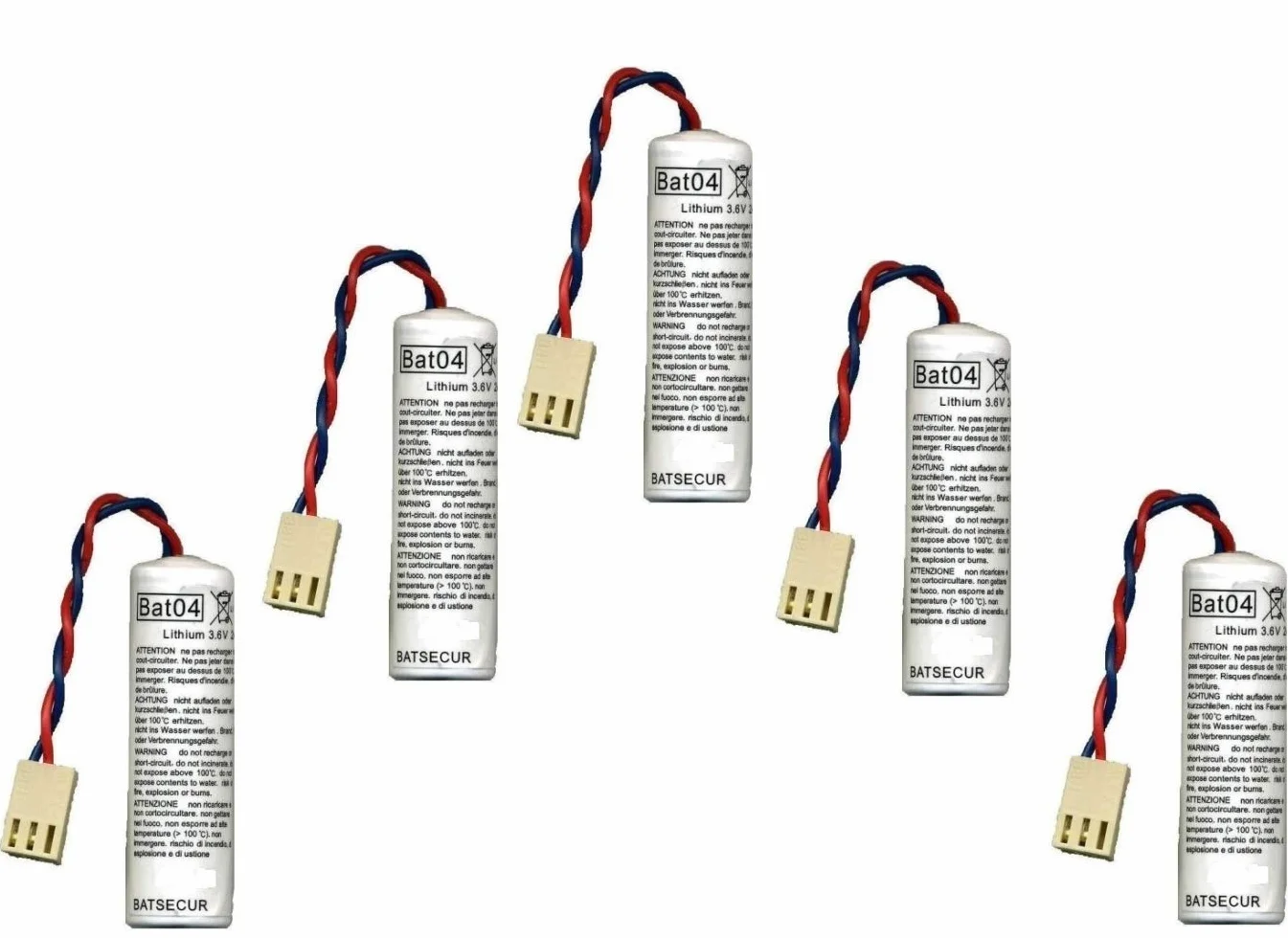 BAT04 Compatibile BATLI04 5 Pezzi
