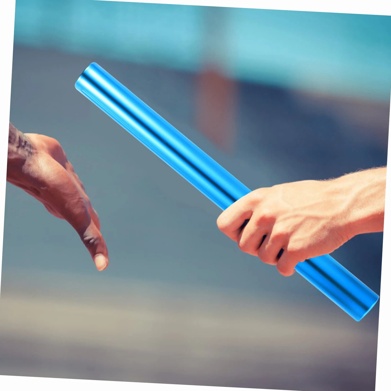 Bastoni di Relay Professionali per Atletica 4Pcs Antiscivolo per Gare di Staffetta