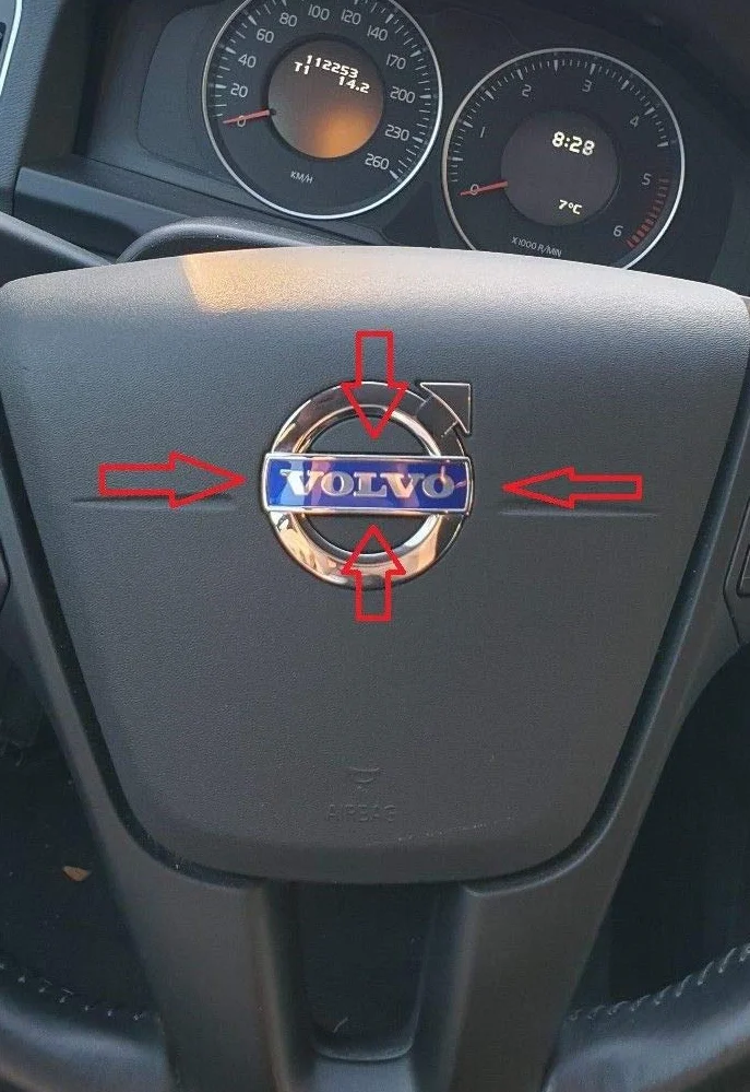 Volvo Original Emblem Sign Logo Airbag V40 S60 V60 XC60 V70 XC70 S80