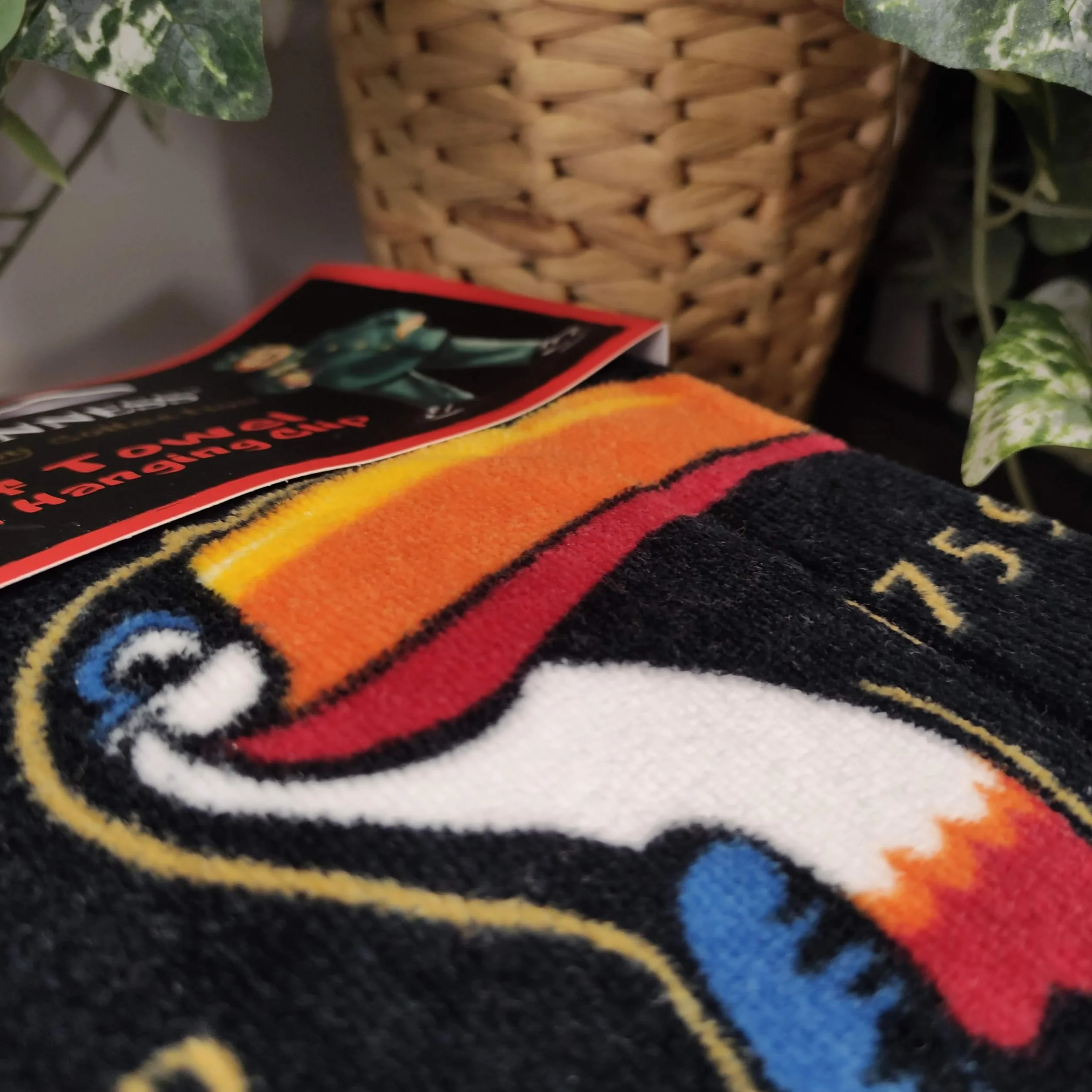 Guinness Asciugamano da golf Toucan con clip