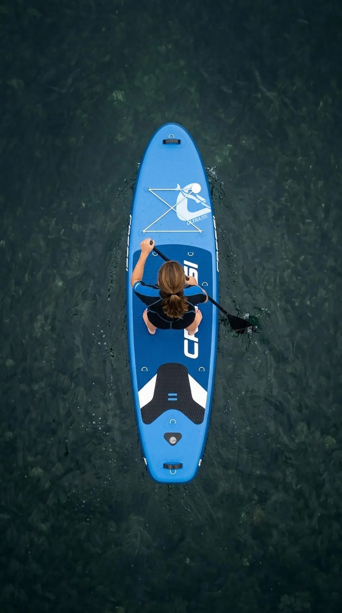 CRESSI Ultra Isup/Kayak Set 320x81x8 cm Max 130 kg Tavola Sup Gonfiabile Adulti