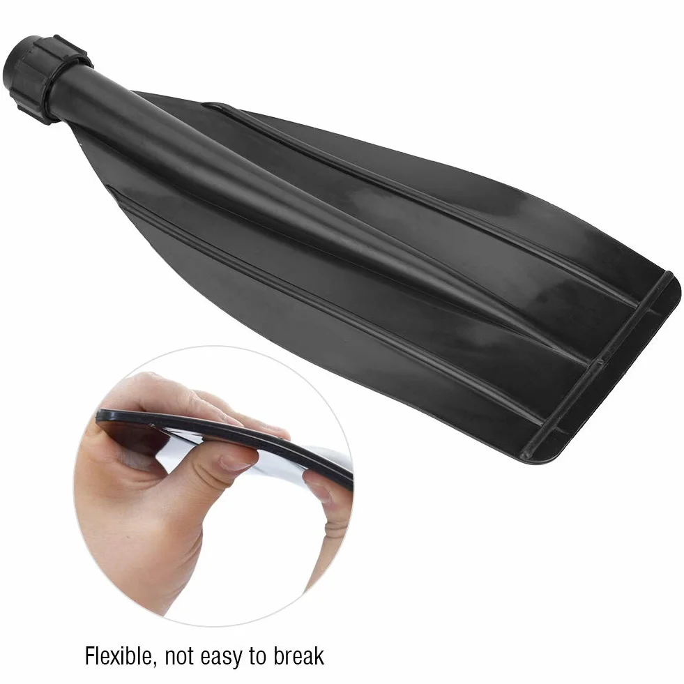 Pala per Pagaia per Canoa Kayak 1 Paio di Lame di Ricambio Durevoli Nero Accessori Barche a Remi