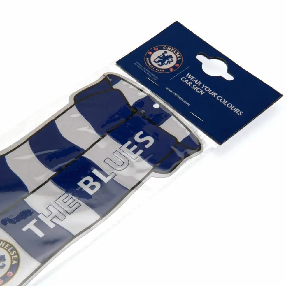 Chelsea F.C. Show Your Colours Window Sign
