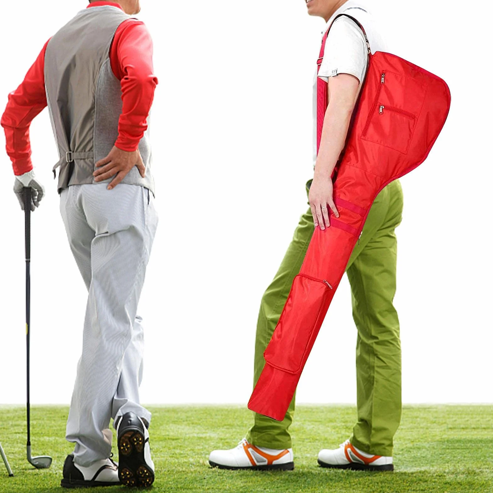 Custodia Da Golf Pieghevole Impermeabile Sacca Portatile Con Tracolla Staccabile