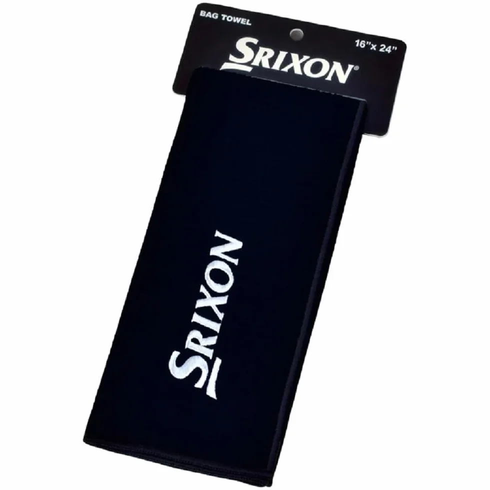 Srixon Microfiber Golf Towel 16"x 24" Nero