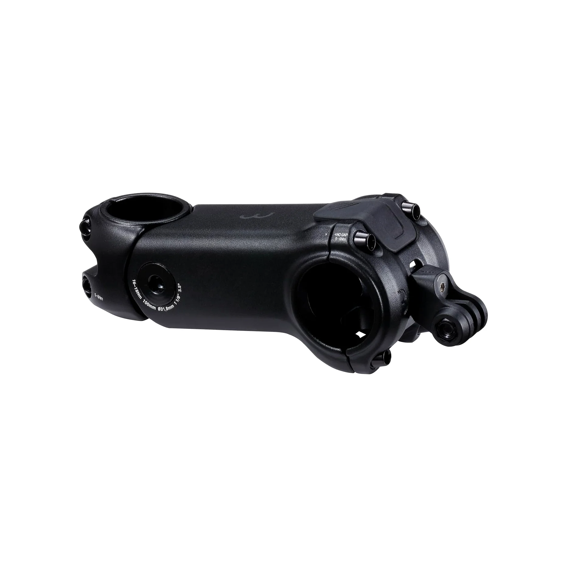BBB Cycling ActionStem Manubrio per bicicletta – Ammortizzato – Per bici da corsa – Gravelbike & E-Bike – 31,8 mm – Regolabile da 0° a +3,5° – Alto assorbimento degli urti – Diverse posizioni di guida