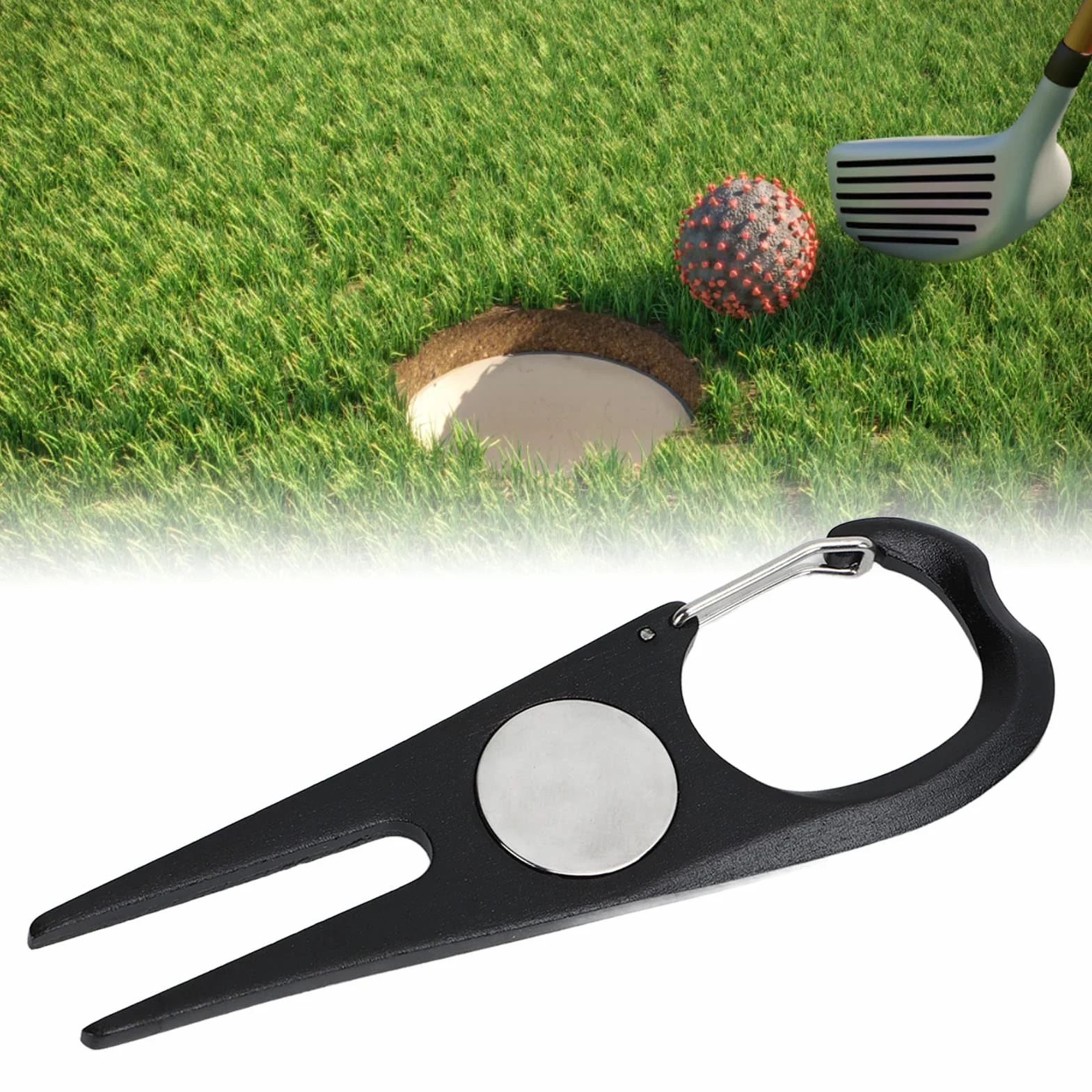 Keenso Forcella Verde per Giardino, Strumento Divot