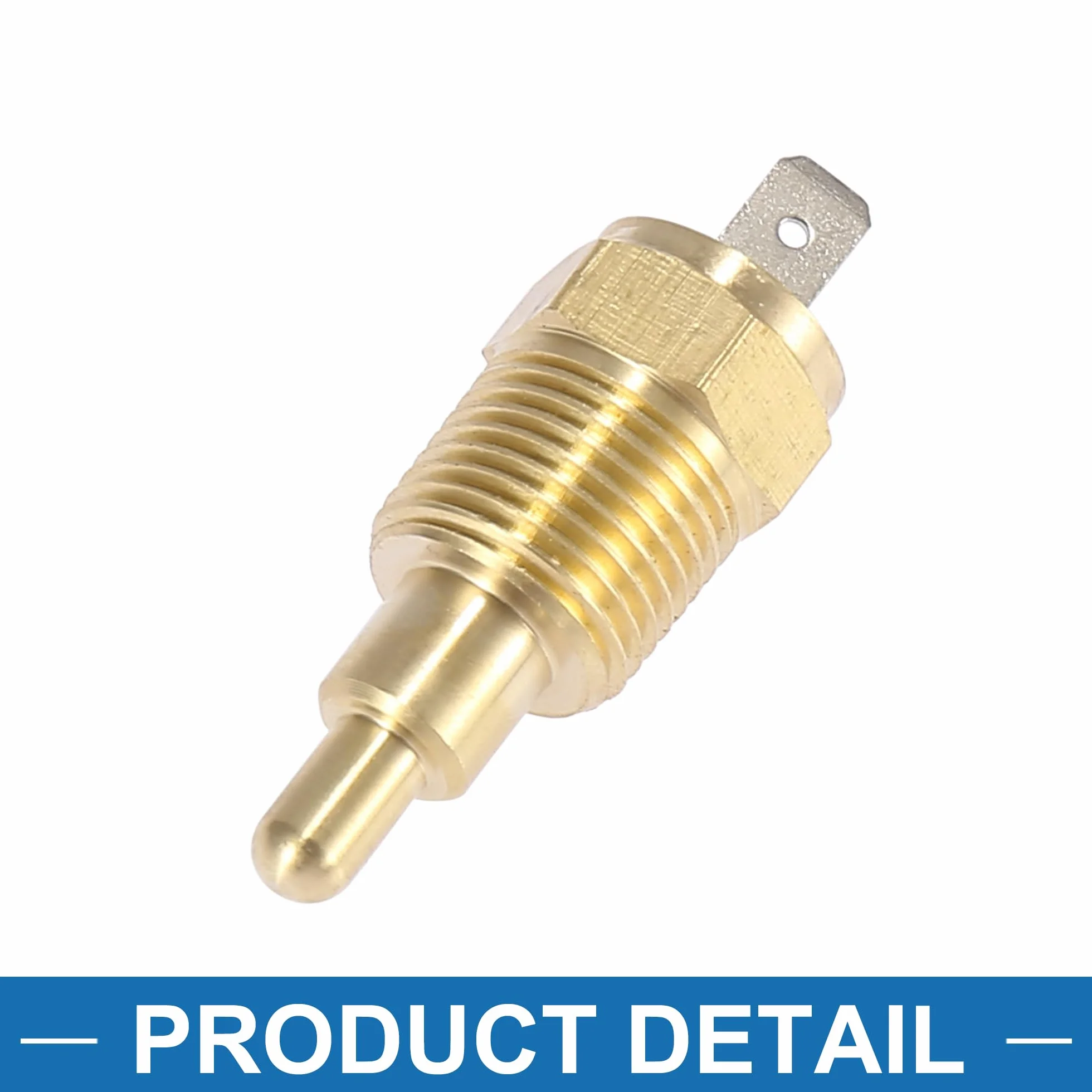 Sensore di temperatura universale 3/8" NPT 210°F ON 195°F OFF per ventola di raffreddamento motore radiatore automobile