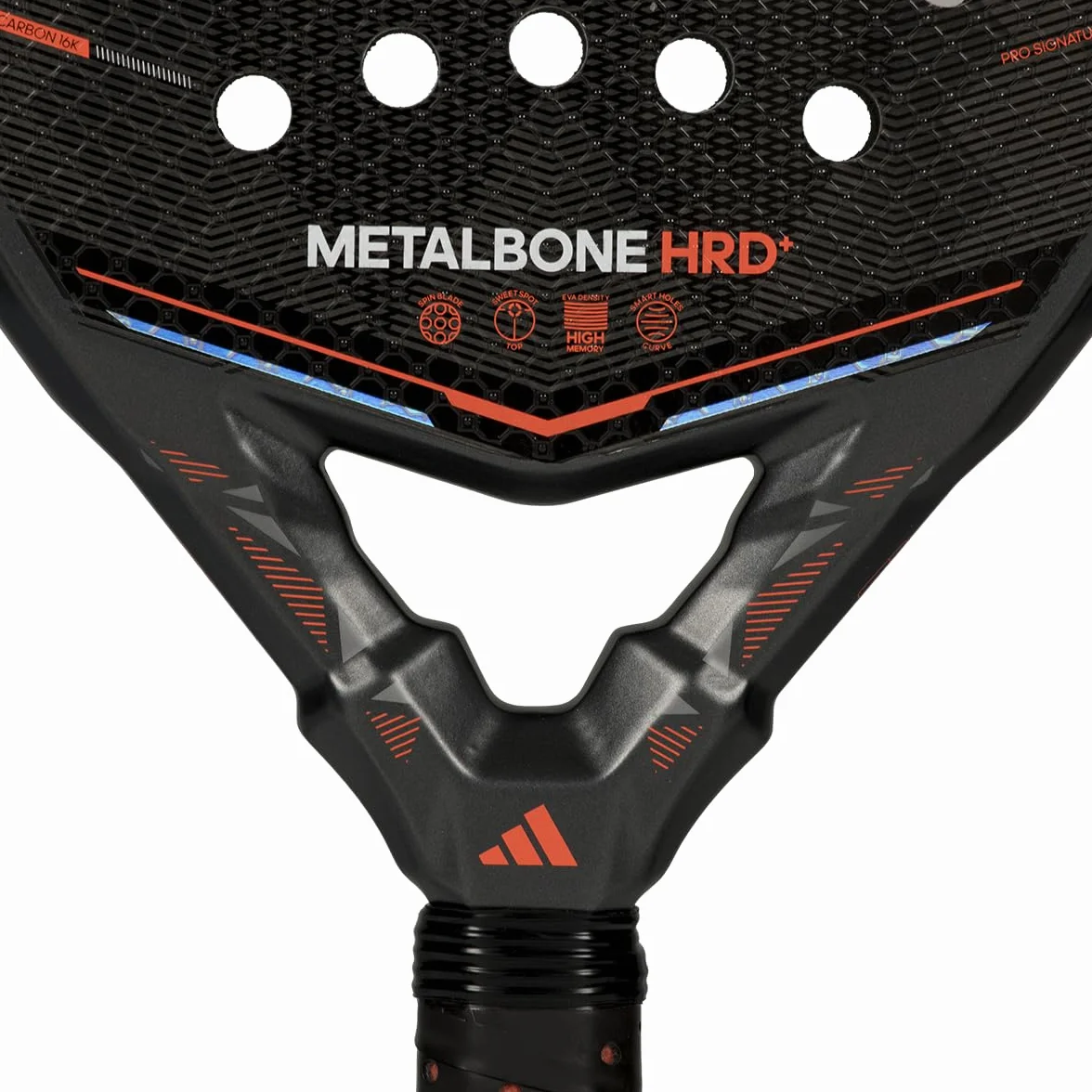 adidas Metalbone HRD+ 2026 Racchetta da paddle nera
