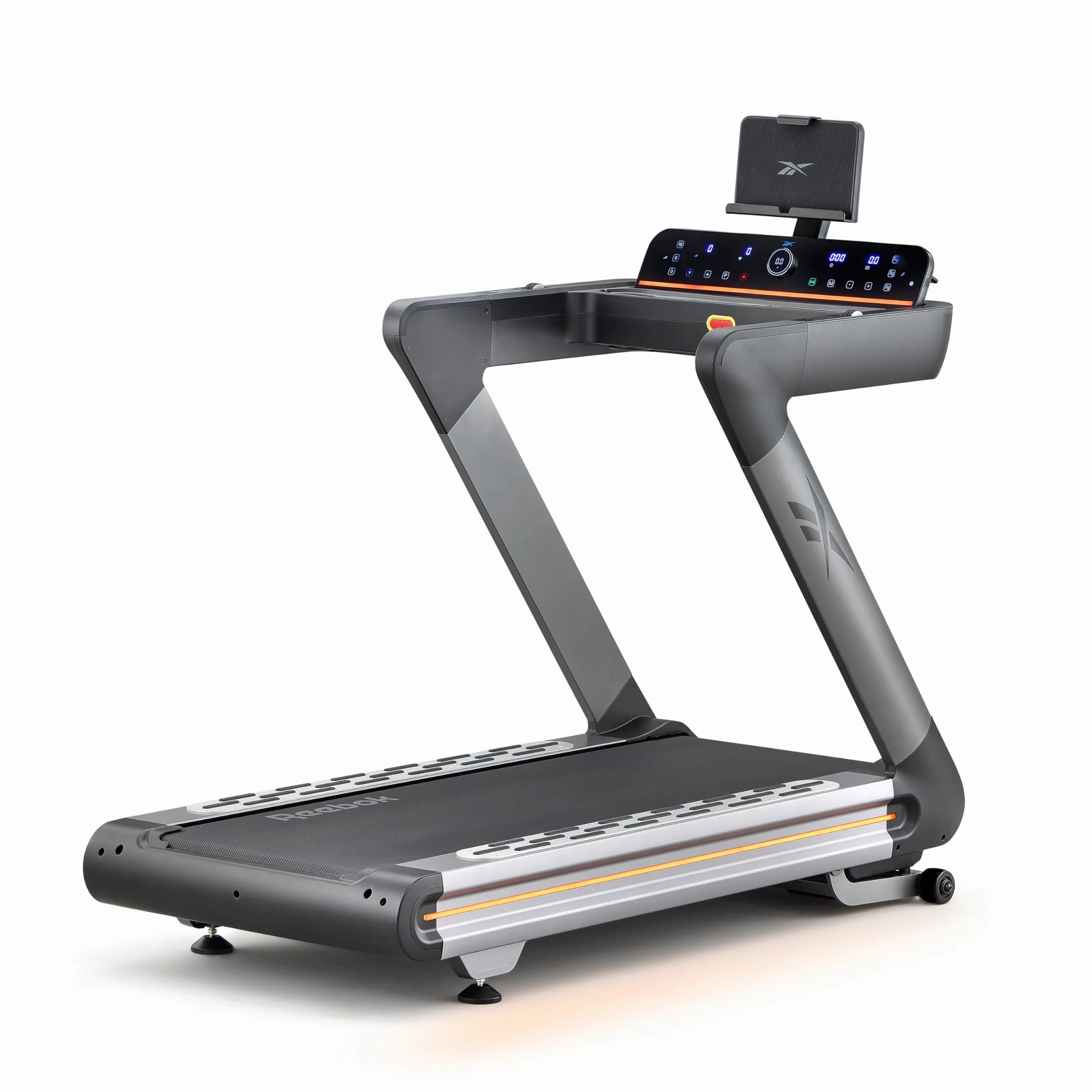 Reebok Tapis Roulant Z-tech - Kinomap e Zwift - Velocità massima 20km/h - 154x55cm - Monitor LED - Uso semi-professionale
