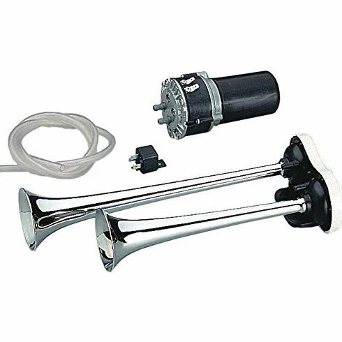 Tromba cromata Marco K2 12V 2 suoni alternati