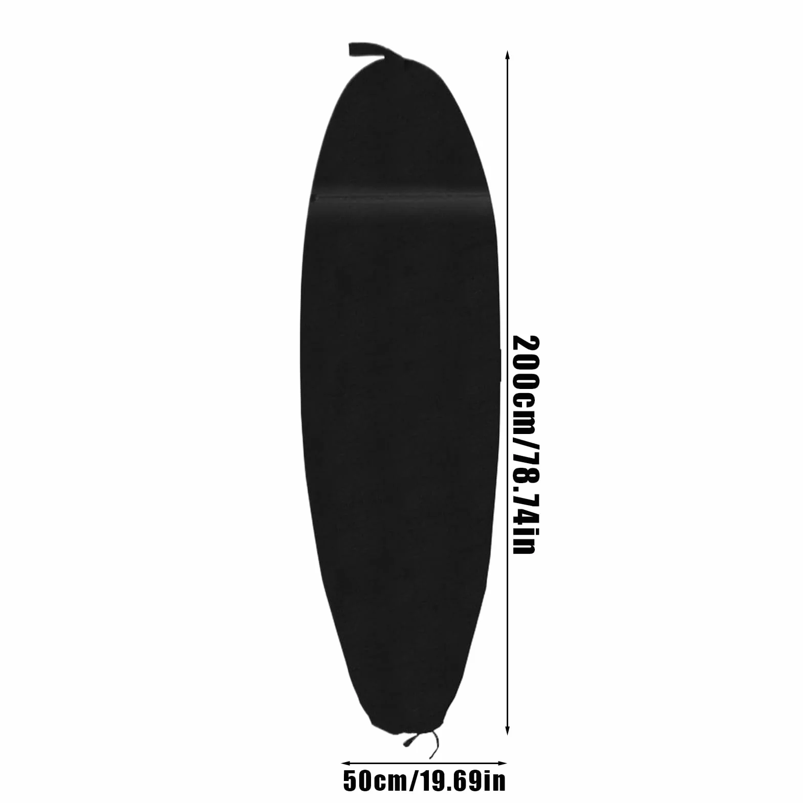 Borsa da surf copertura protettiva per shortboard leggera con coulisse