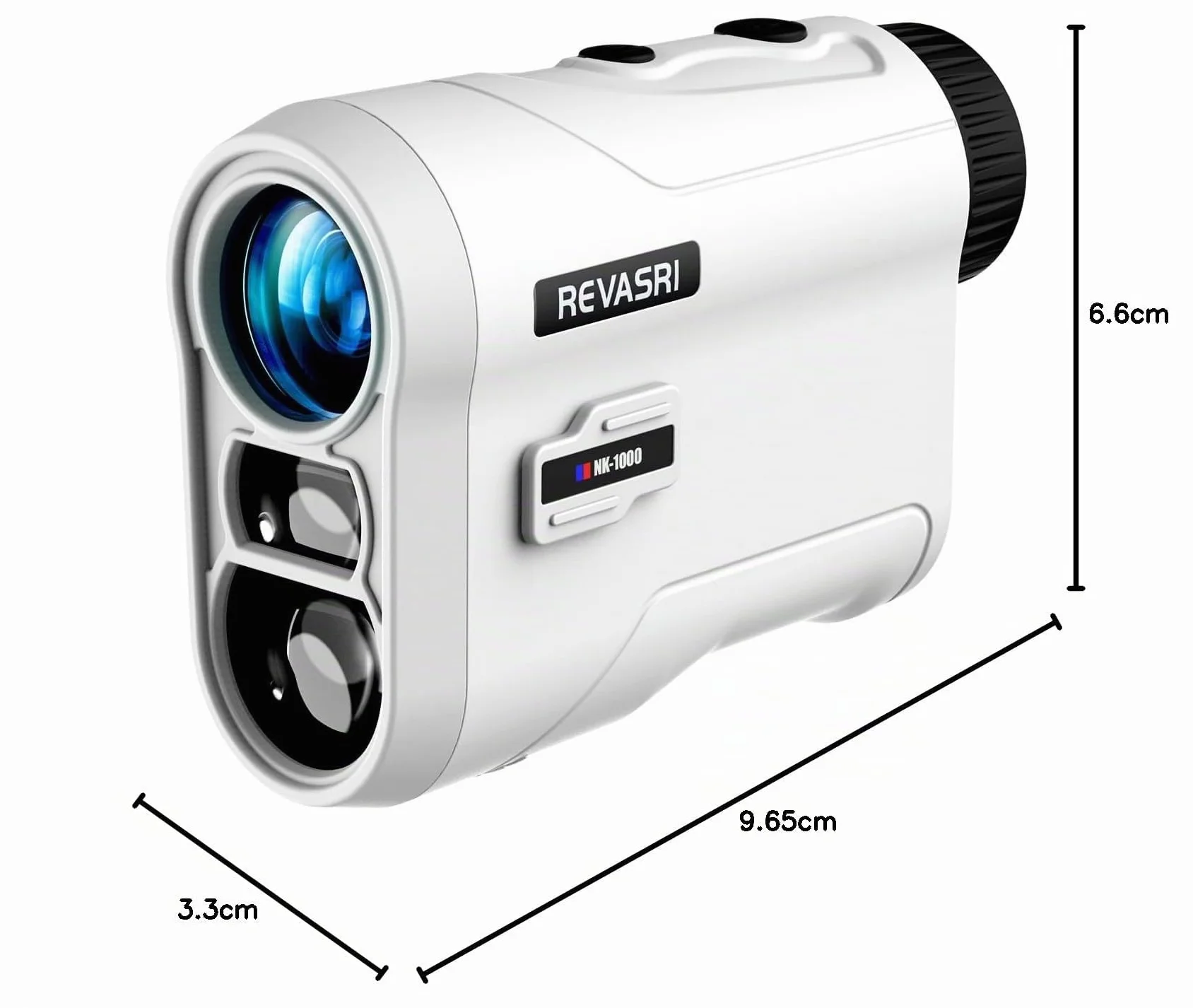 REVASRI Telemetro laser golf 910 m con vibrazione blocco pendenza batteria ricaricabile