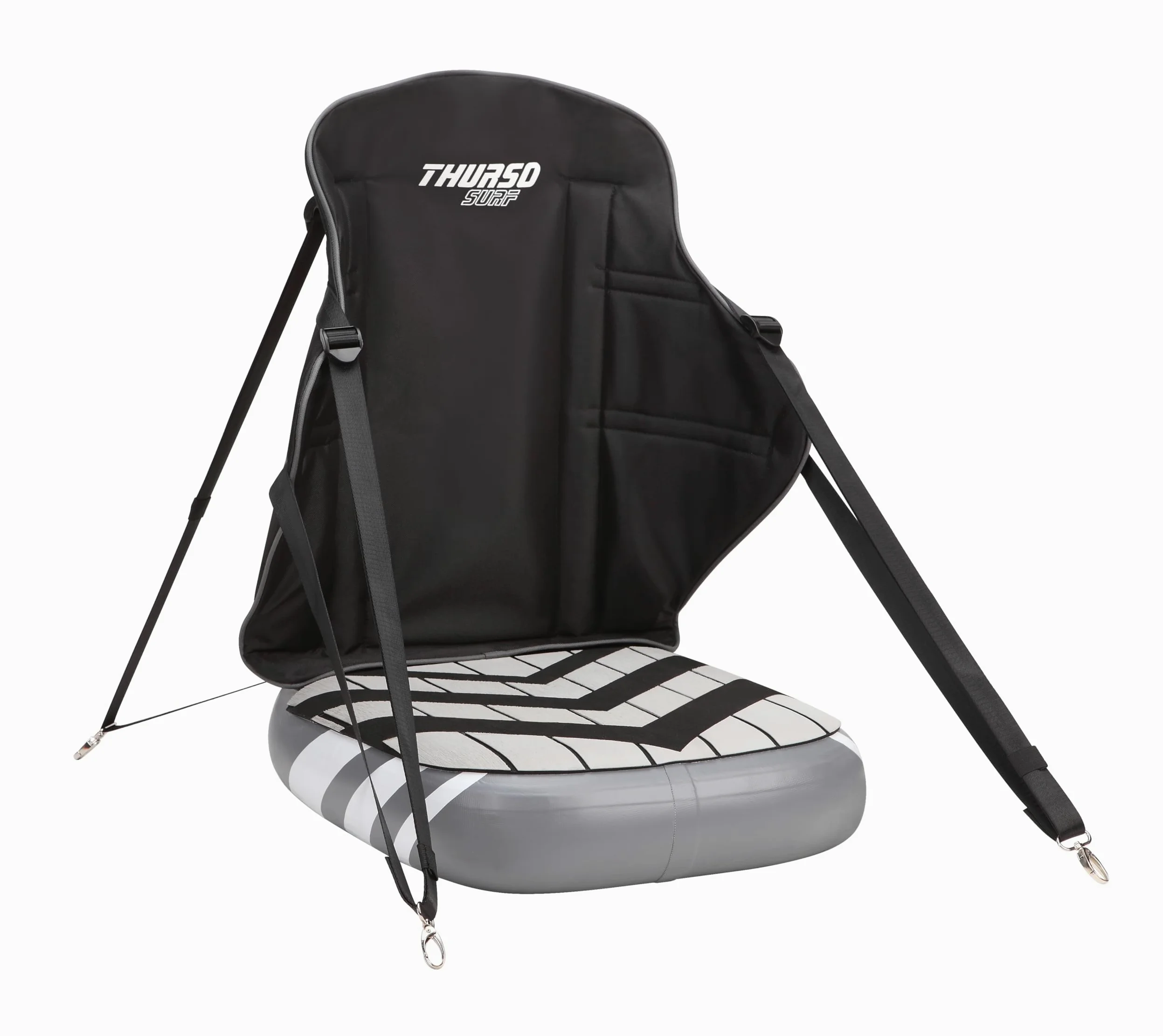 Thurso Surf Sedile universale gonfiabile per kayak con supporto per la schiena, sedile regolabile con schienale, extra robusto, comfort per SUP, canoa, pesca e barca