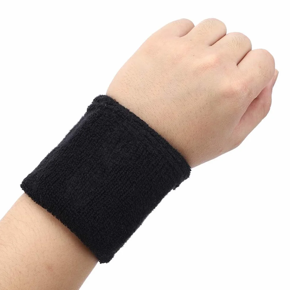 Peso Polso Guard 0.5KG Polsi Avvolge Sollevamento Pesi Sacchi di Sabbia Allenamento Fitness Uomini Donne Nero