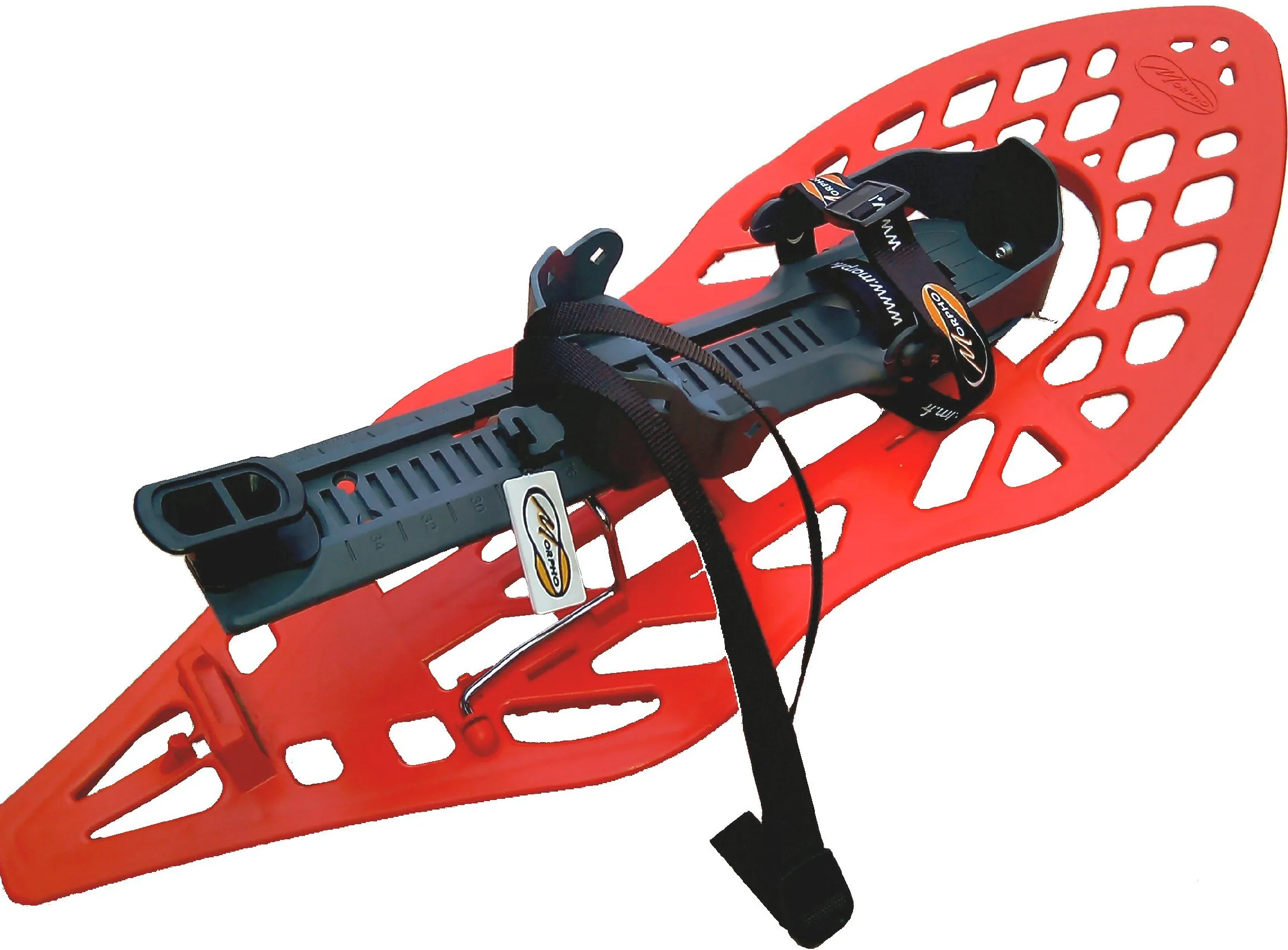 Morpho Schneeschuhe Morphoalp Ultra Light Basic Snowshoe Pair Buckle Webbing Type Ankle Strap - Racchette da Neve Unisex Adulto