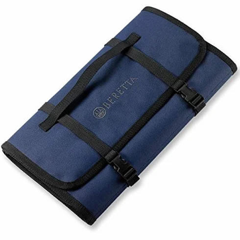 BERETTA Tappetino di Pulizia, Facile da Trasportare e Riporre, Si srotola Fino a 40x134cm per ospitare Anche i Fucili. Dotato di Sacchetto Interno con Zip.
