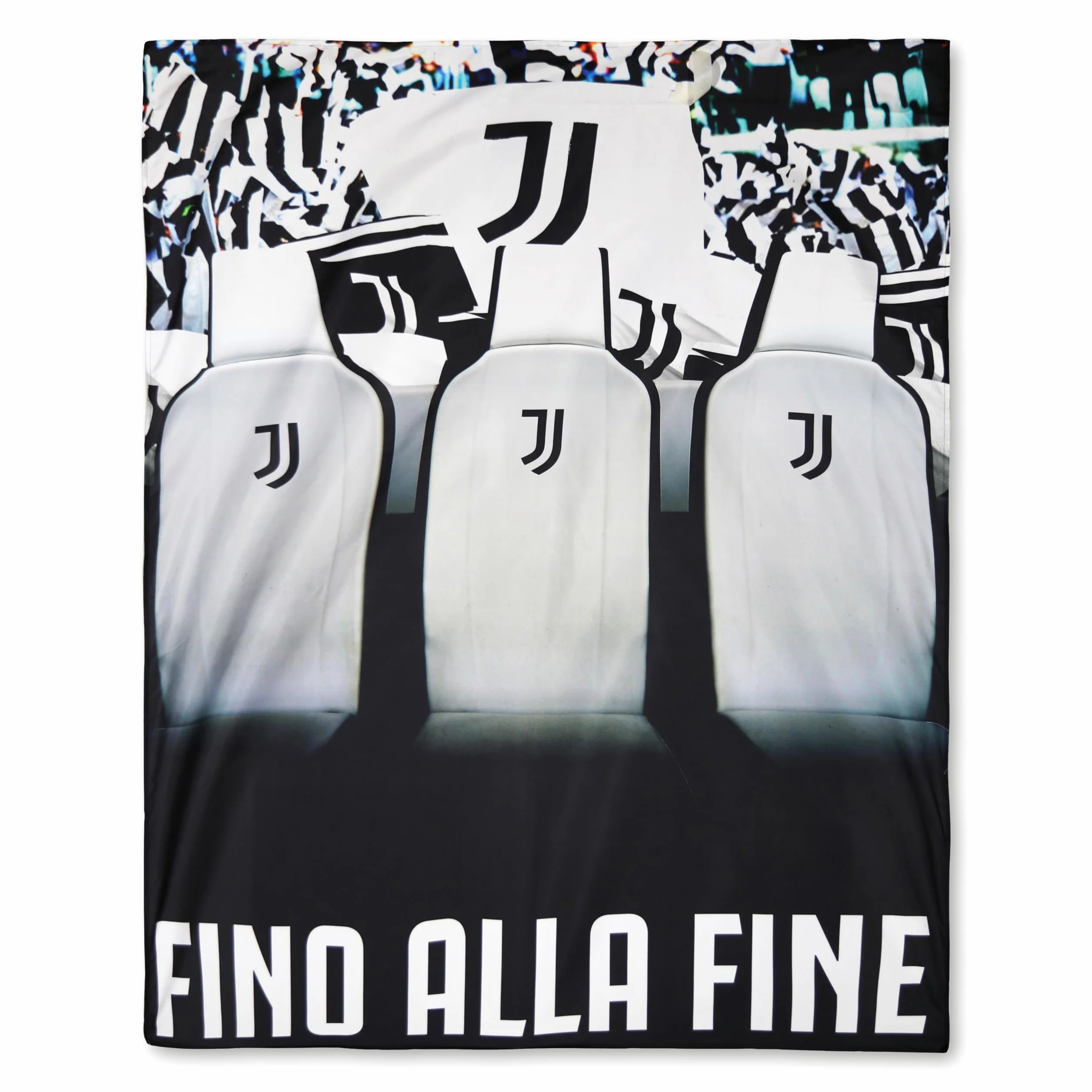 Juventus Telo Copridivano Ufficiale Bianconero Coperta Proteggi Divano Idea Regalo Tifosi