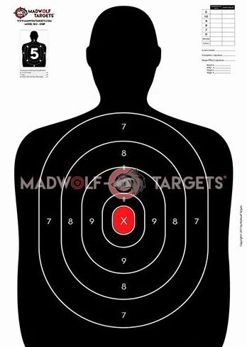 Shooting Targets IPSC CQB 84,1 x 59,4 cm 20 sztuk