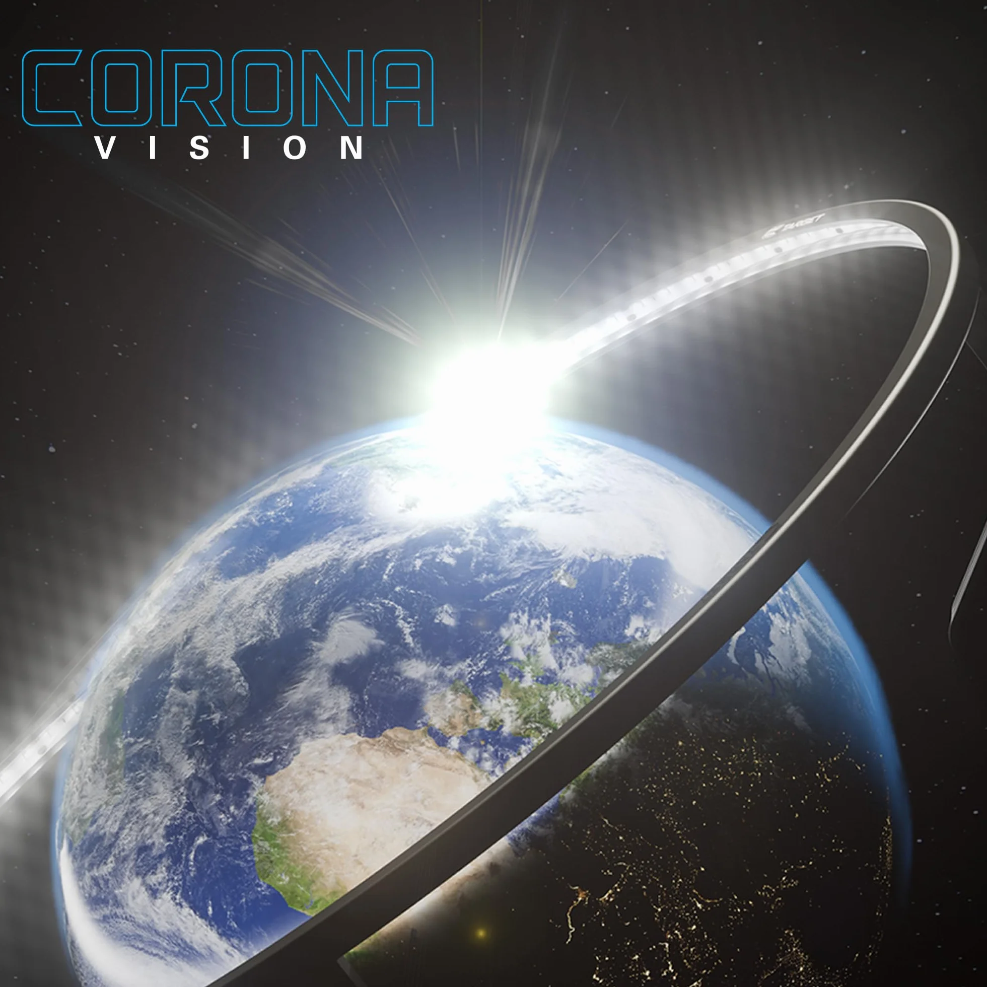 Target Darts Corona Vision Dartboard LED Illuminazione Nero Anello Luminoso Bianco Bersaglio Freccette Piedini Magnetici