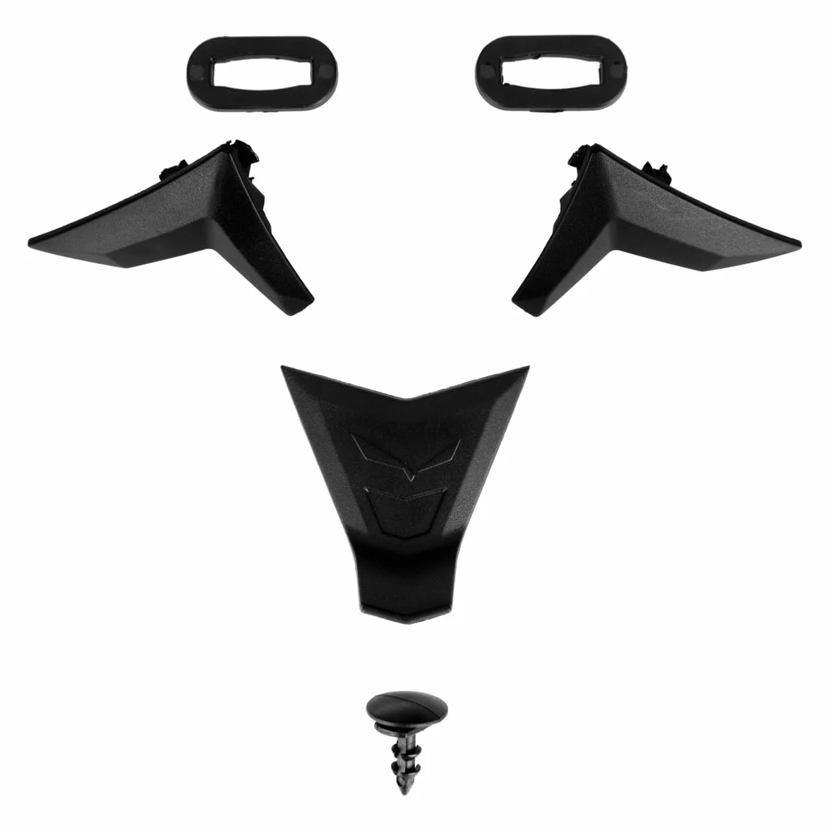 SALEWA Piuma 3.0 Lamp Clip Casco, Nero, Taglia Unica