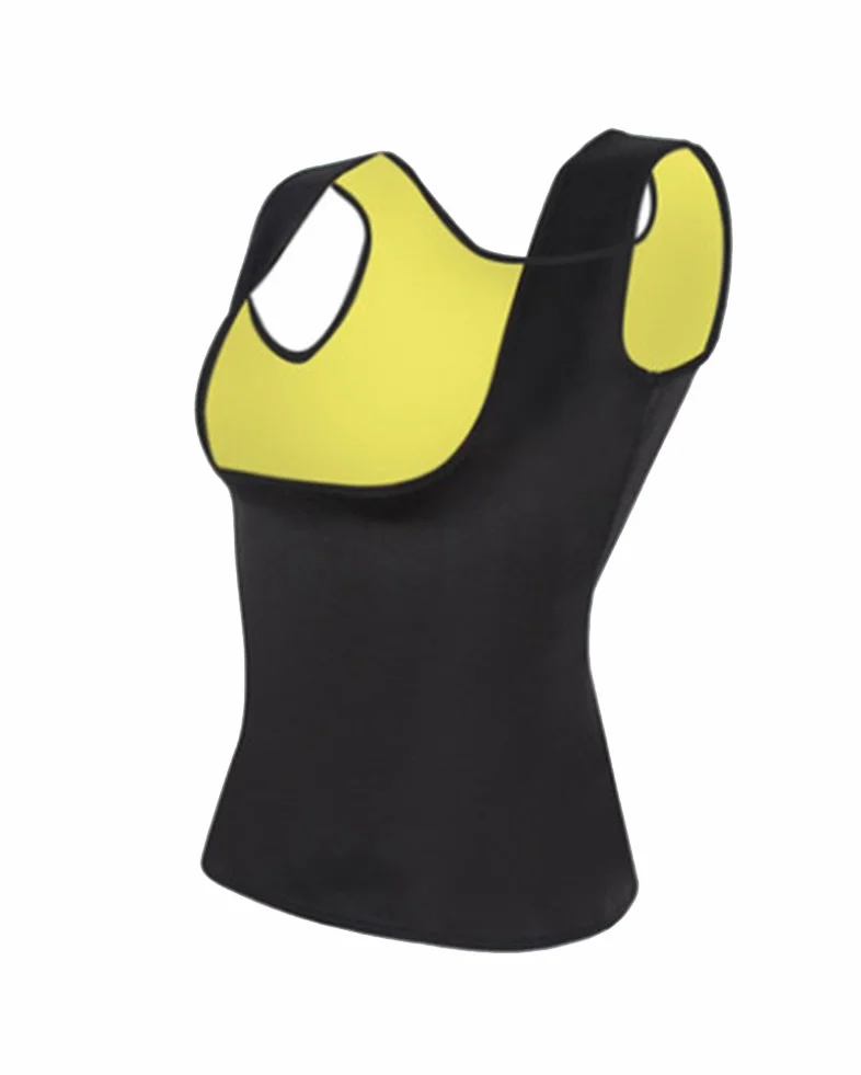 Canotta Fitness da Donna Neoprene Addome Toracico Bruciare Grassi Corsetti Sauna Suits Corpo Cintura Addominale Shaperwear