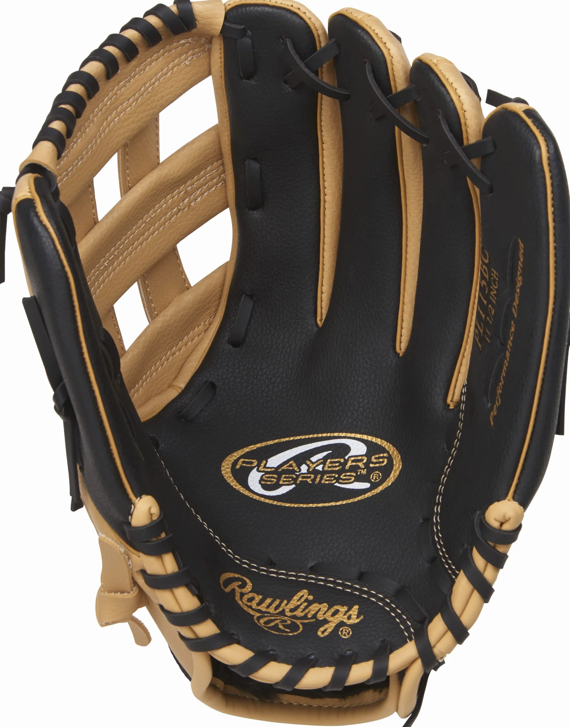 Rawlings Guanto da baseball, mano destra, 29,2 cm, multicolore