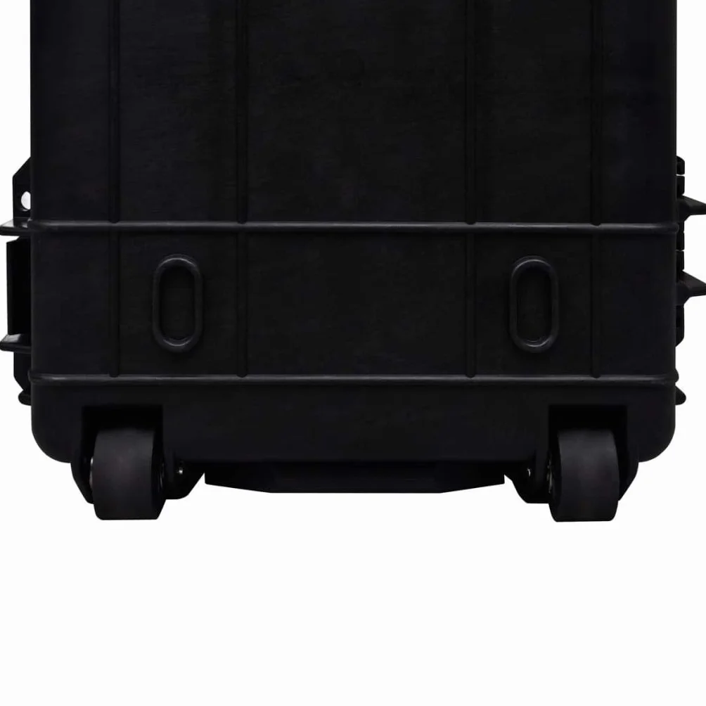 vidaXL Scatolato per Armi Plastica Resistente Impermeabile Trolley Porta Armi
