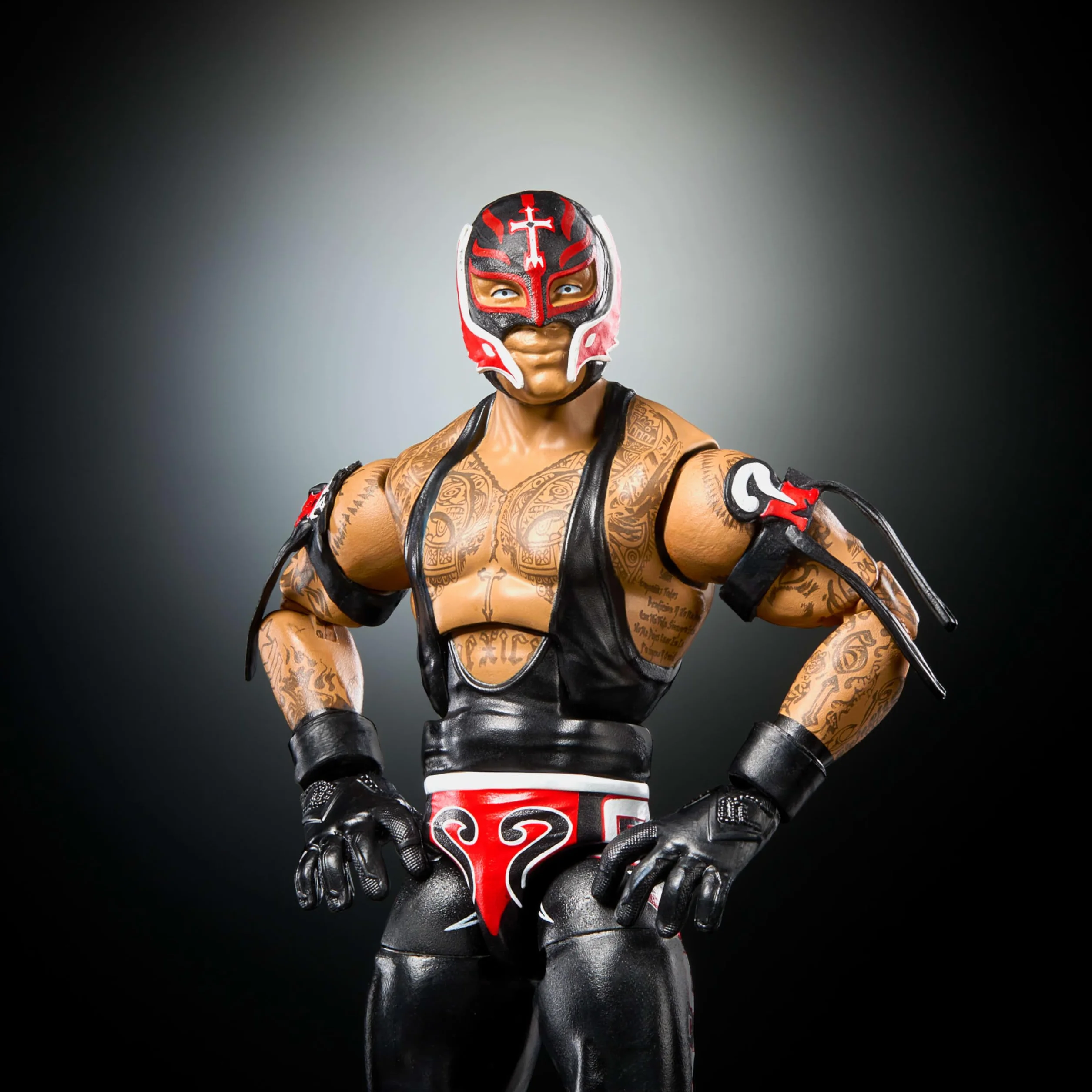 Mattel WWE Elite Collection Rey Mysterio Action Figure 15,2 cm 25 punti di articolazione