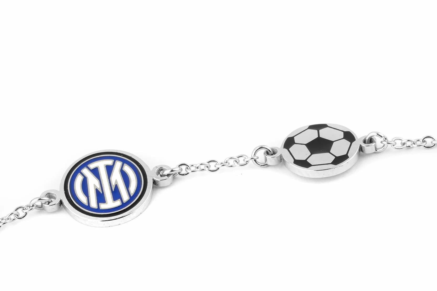 Inter F.C. Internazionale Bracciale ACCIAIO BIMBO