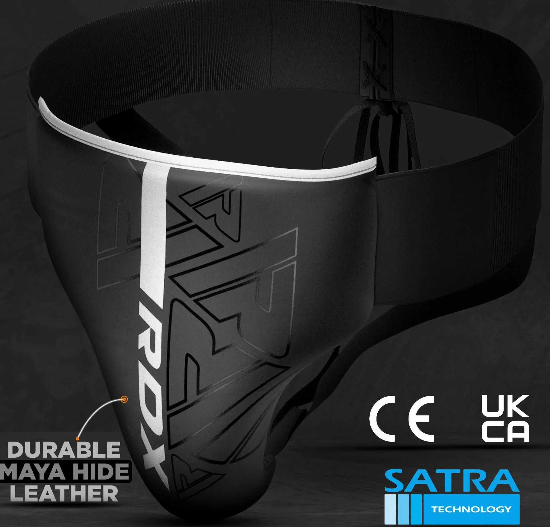 RDX Conchiglia Protettiva MMA Pelle Convessa Inguine Protezione Boxe Sospensorio