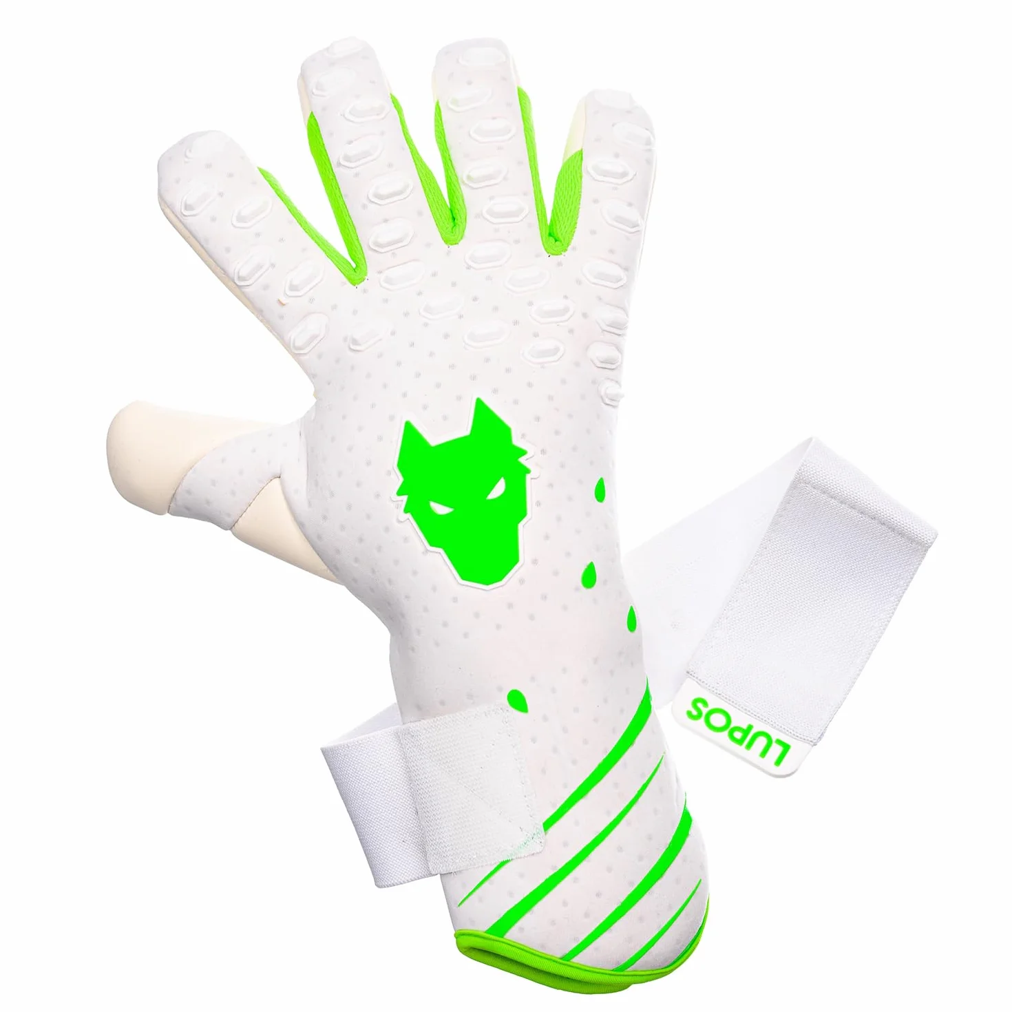 Lupos PHANTOM Guanti da portiere adulti bambini taglio hybrid 4 3 mm Contact Latex Palm Airprene